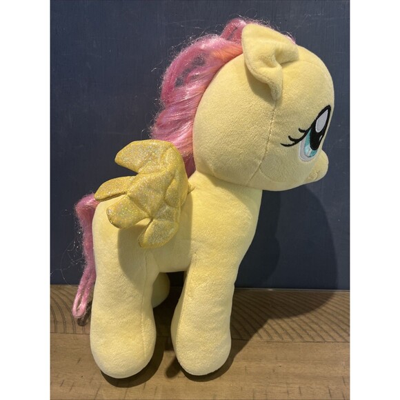 Build A Bear My Little Pony Fluttershy 2018 Sound WORKS Yellow Pegasus MLP - Picture 4 of 7